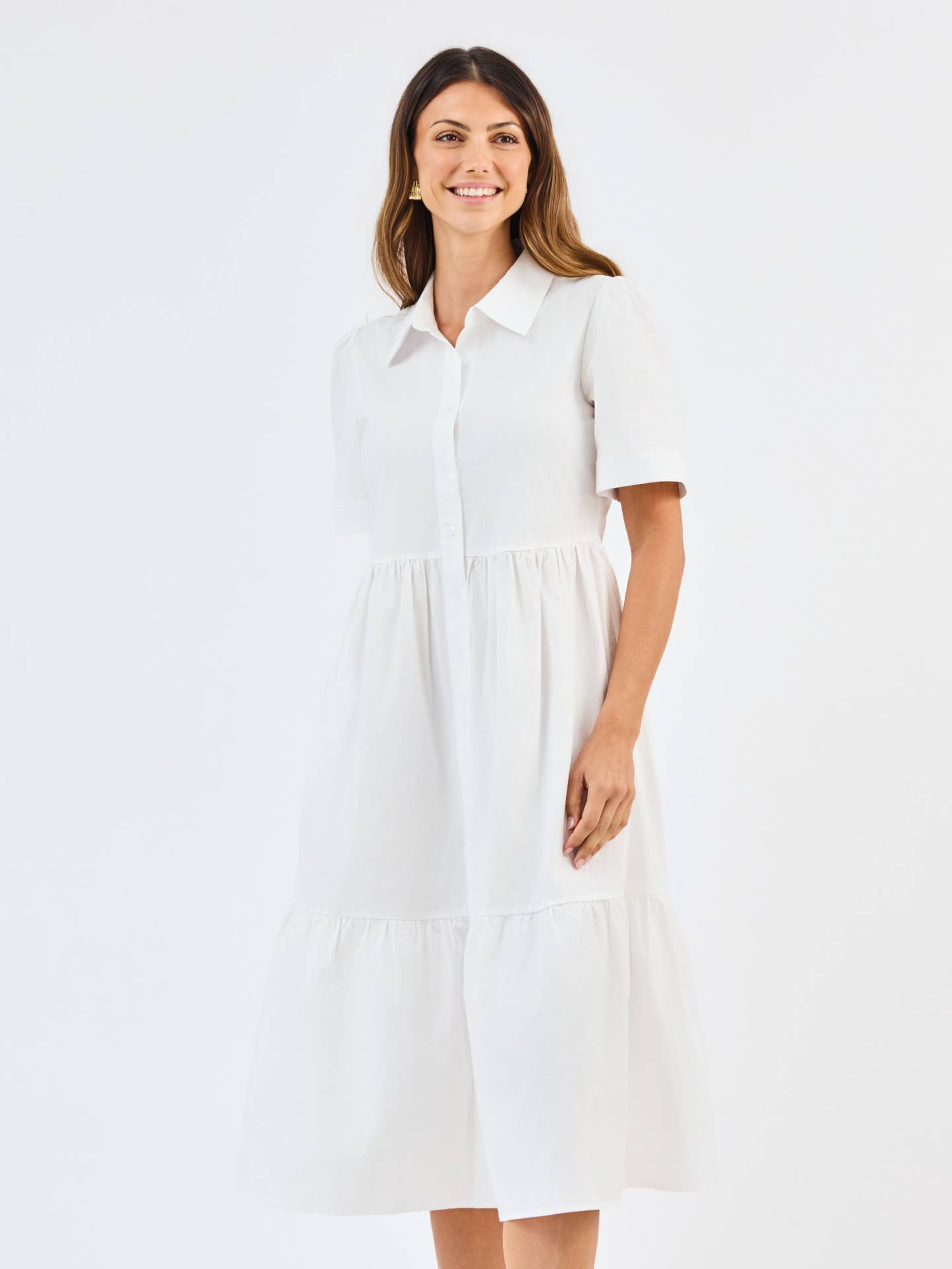 Jema Dress | White