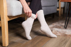 Luxe Cloud Socks by Sweet Dreams in Beige - Holiday Gift