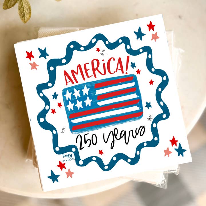 America 250 Cocktail Napkins