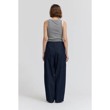 Grey Binding Tank Top