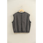 V-Neck Sleeveless Casual Vest
