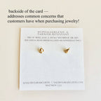 THE PERFECT KNOT STUDS | gold | twisted tube stud earrings