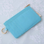 Black Alyssa Cardholder/Wallet With Keyring