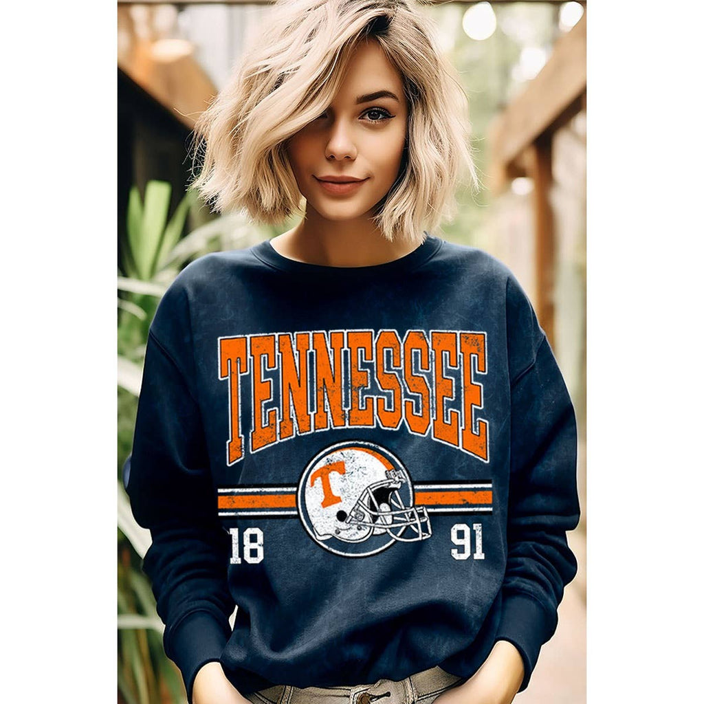 TENNESSEE 1891 MINERAL GRAPHIC SWEATSHIRTS: Mineral Black
