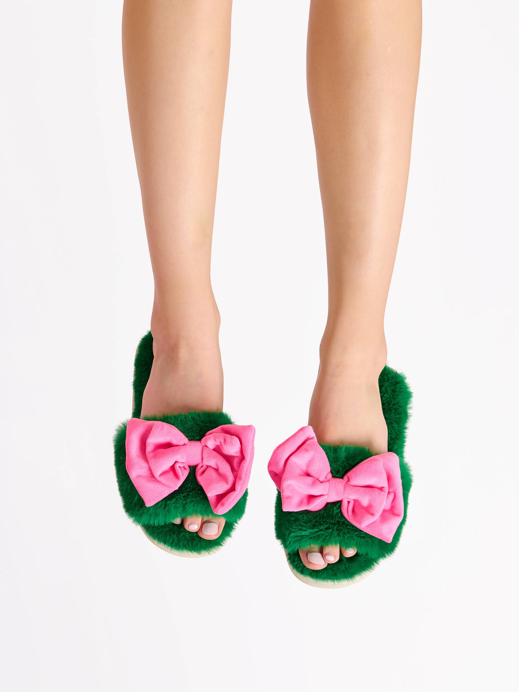 NOELLE SLIPPERS: RED