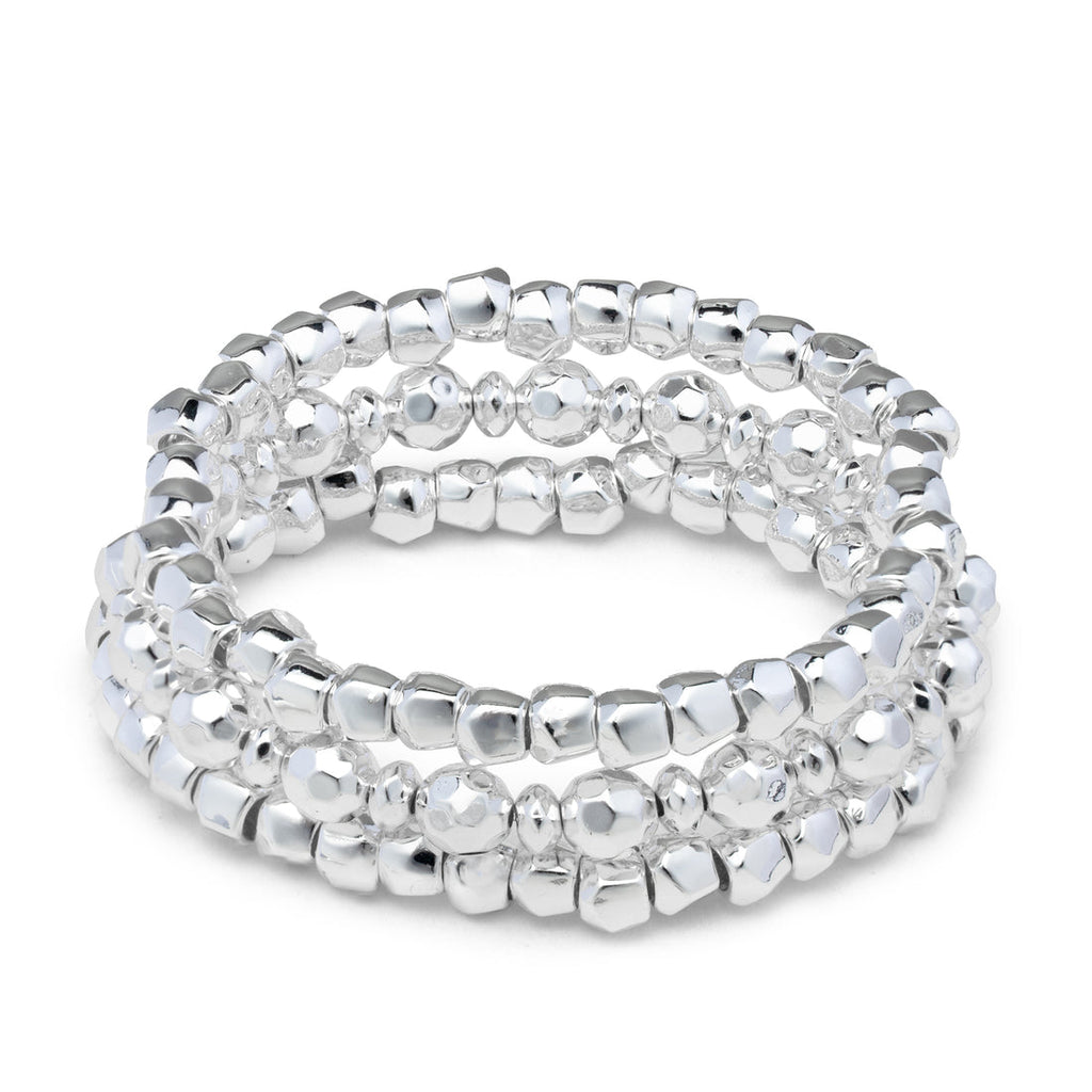 Alisa Silver Stretch Bracelet