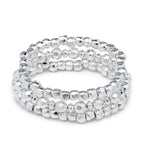 Alisa Silver Stretch Bracelet