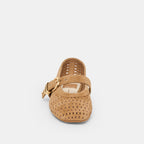 MIKEL LTBROWN PERFORATED SUEDE