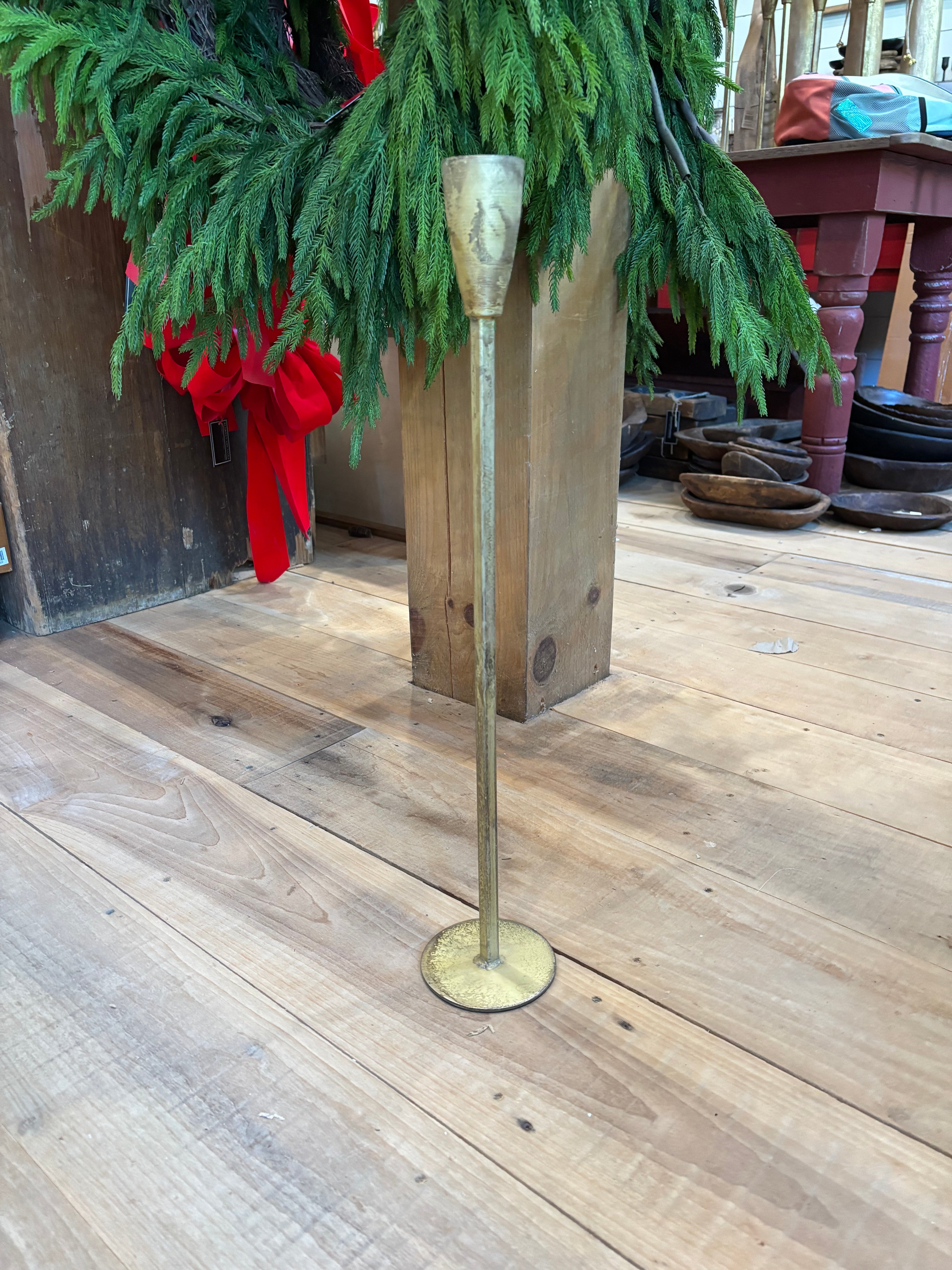 Gold Metal Taper Holder