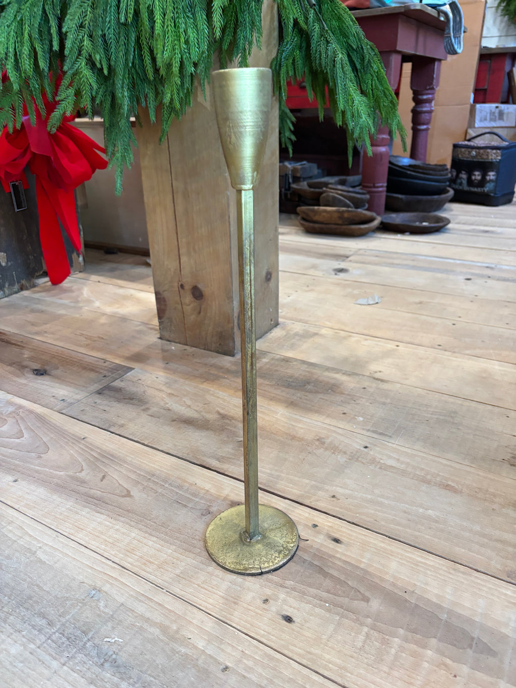 Gold Metal Taper Holder