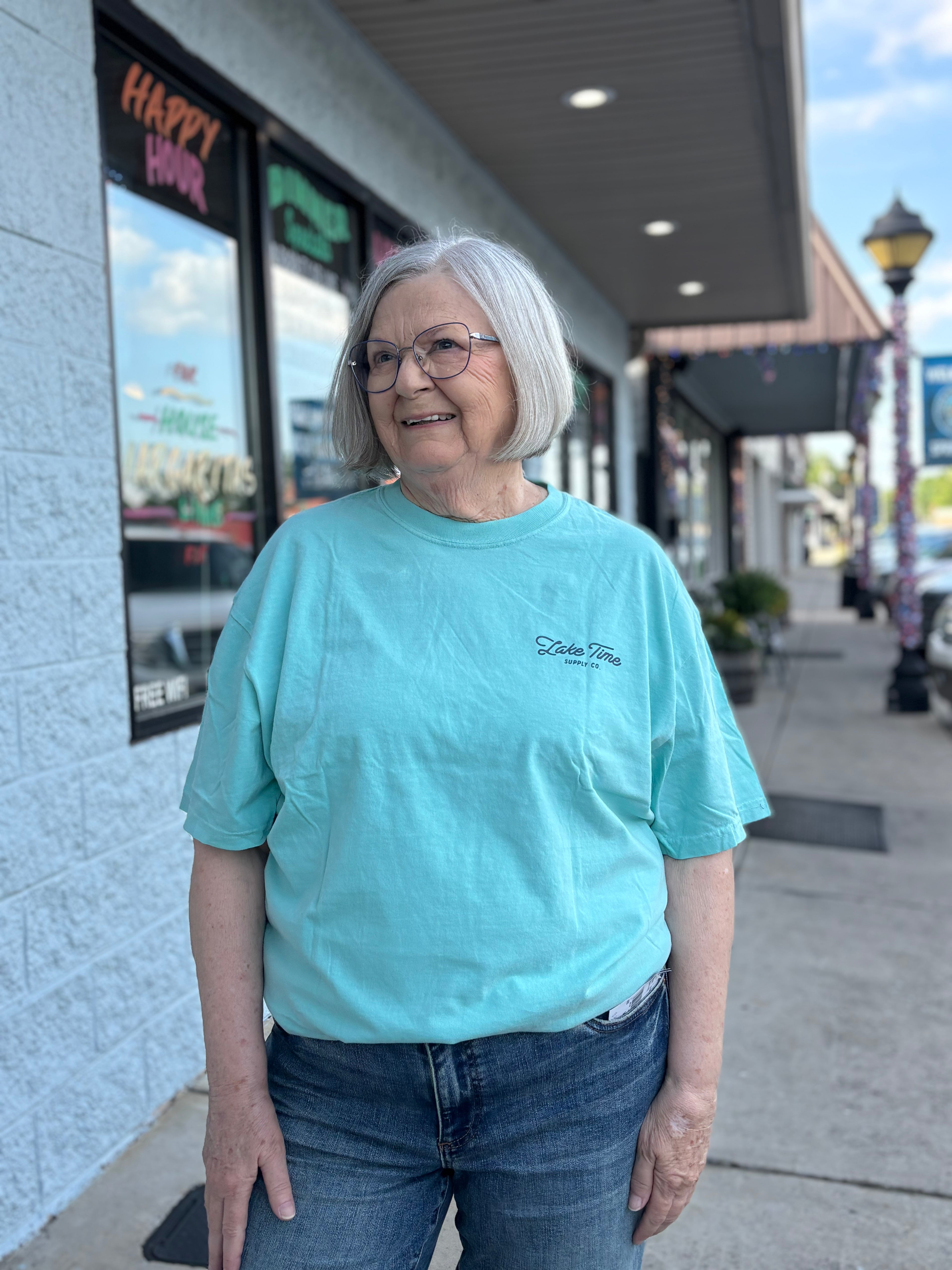 Chalky Mint I'll take the Lake Shift T-Shirt