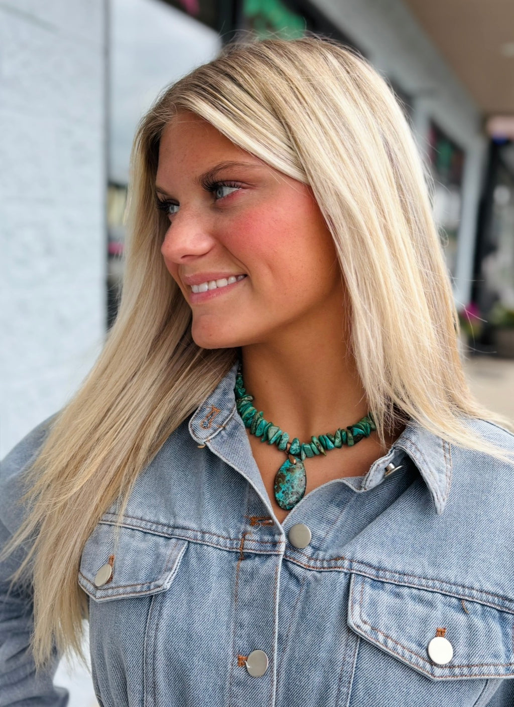 DENIM ROMPER LONG SLEEVE