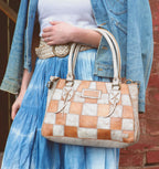 BEDSTU ROCKABABY SL NECTAR LUX TAN RUSTIC PURSE