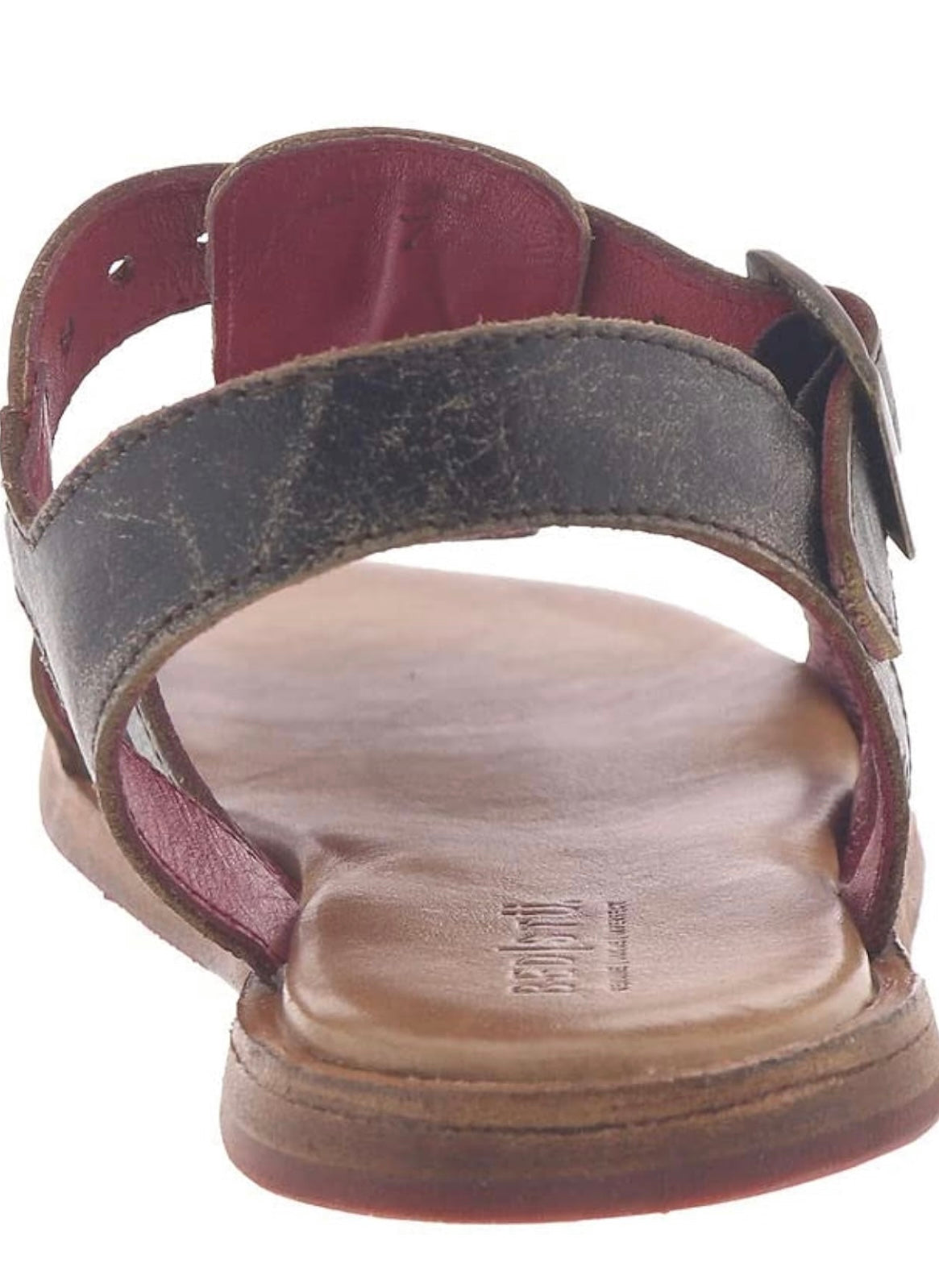 SUE SANDAL BLACK LUX 7.5