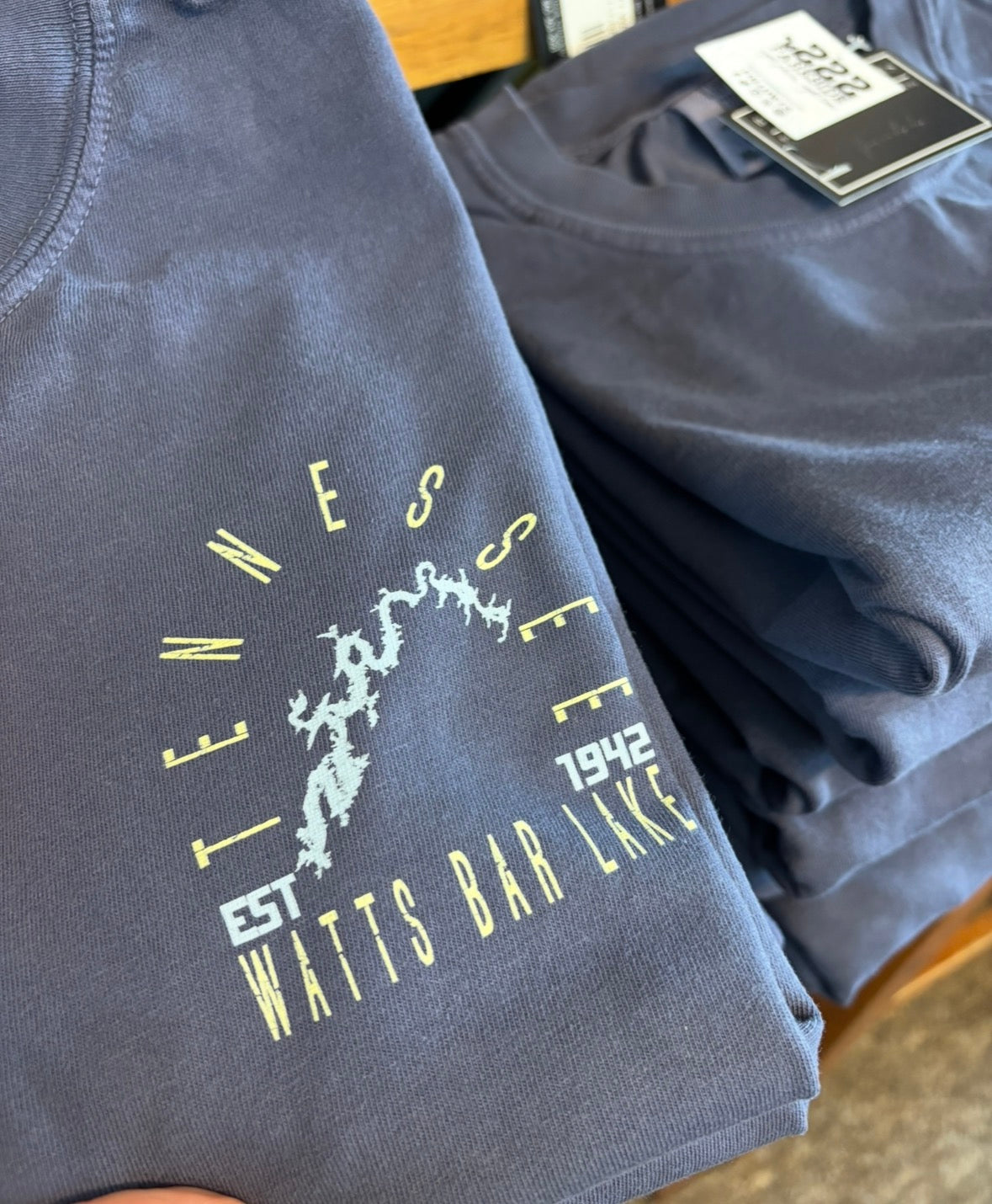NAVY WATTS BAR LAKE TEE