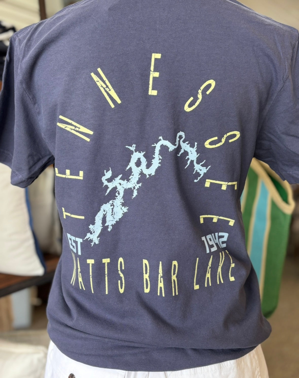 NAVY WATTS BAR LAKE TEE