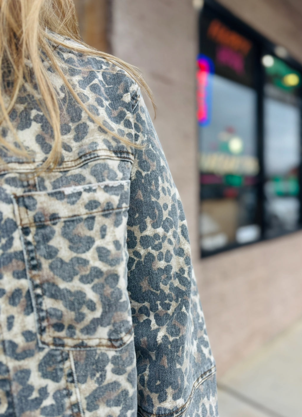 BAILEY BUTTON DOWN TAN/BROWN JACKET