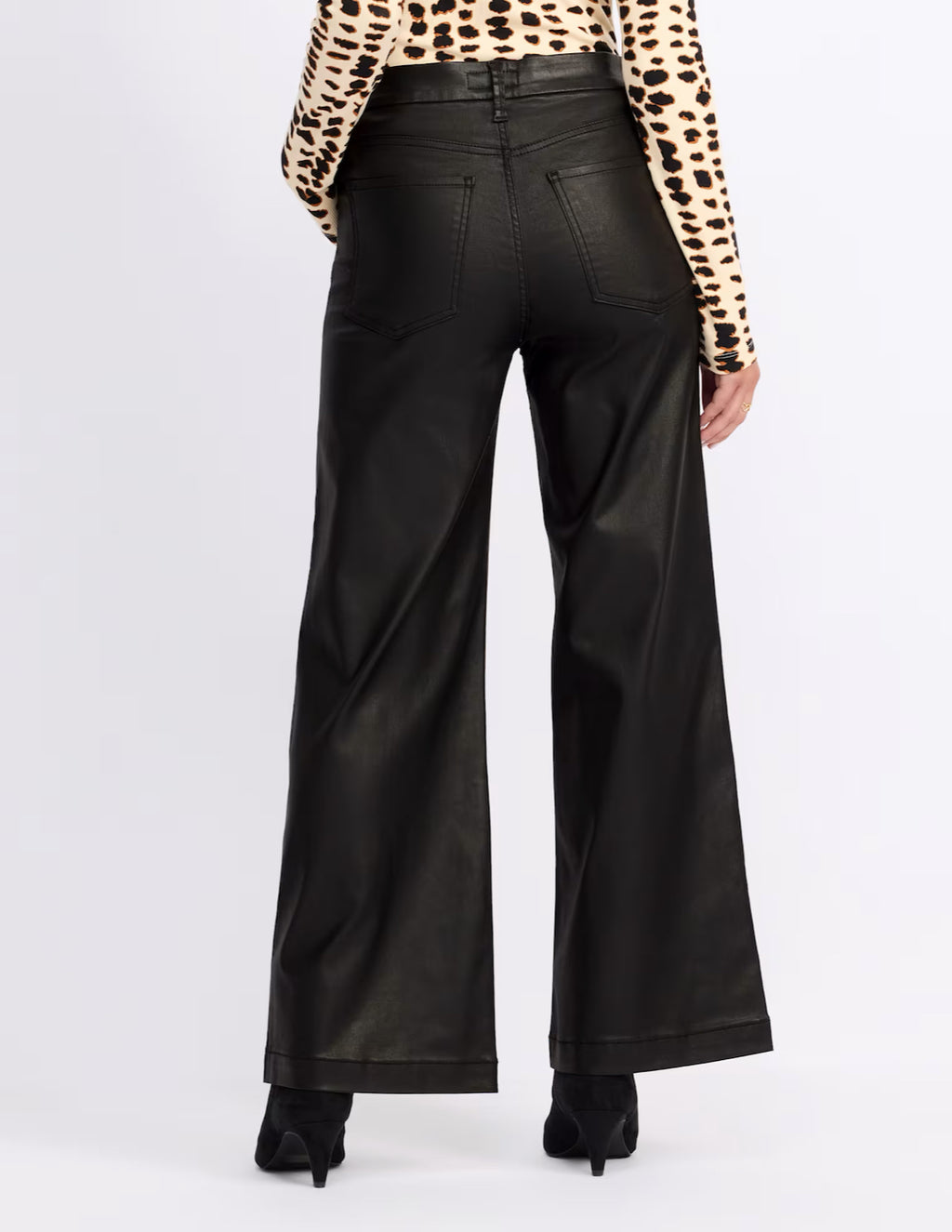 Kut From The Kloth BLACK COATED MEG HR