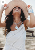 HANNAH SILVER NECKLACE W/PENDANT