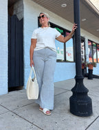 IVORY BLUE MAIA PANTS