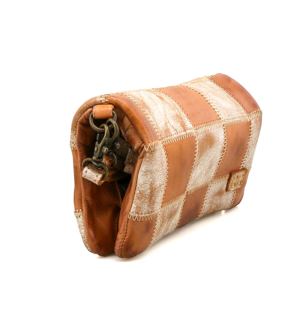 BEDSTU CADENCE CHECKERED TAN NECTAR LUX