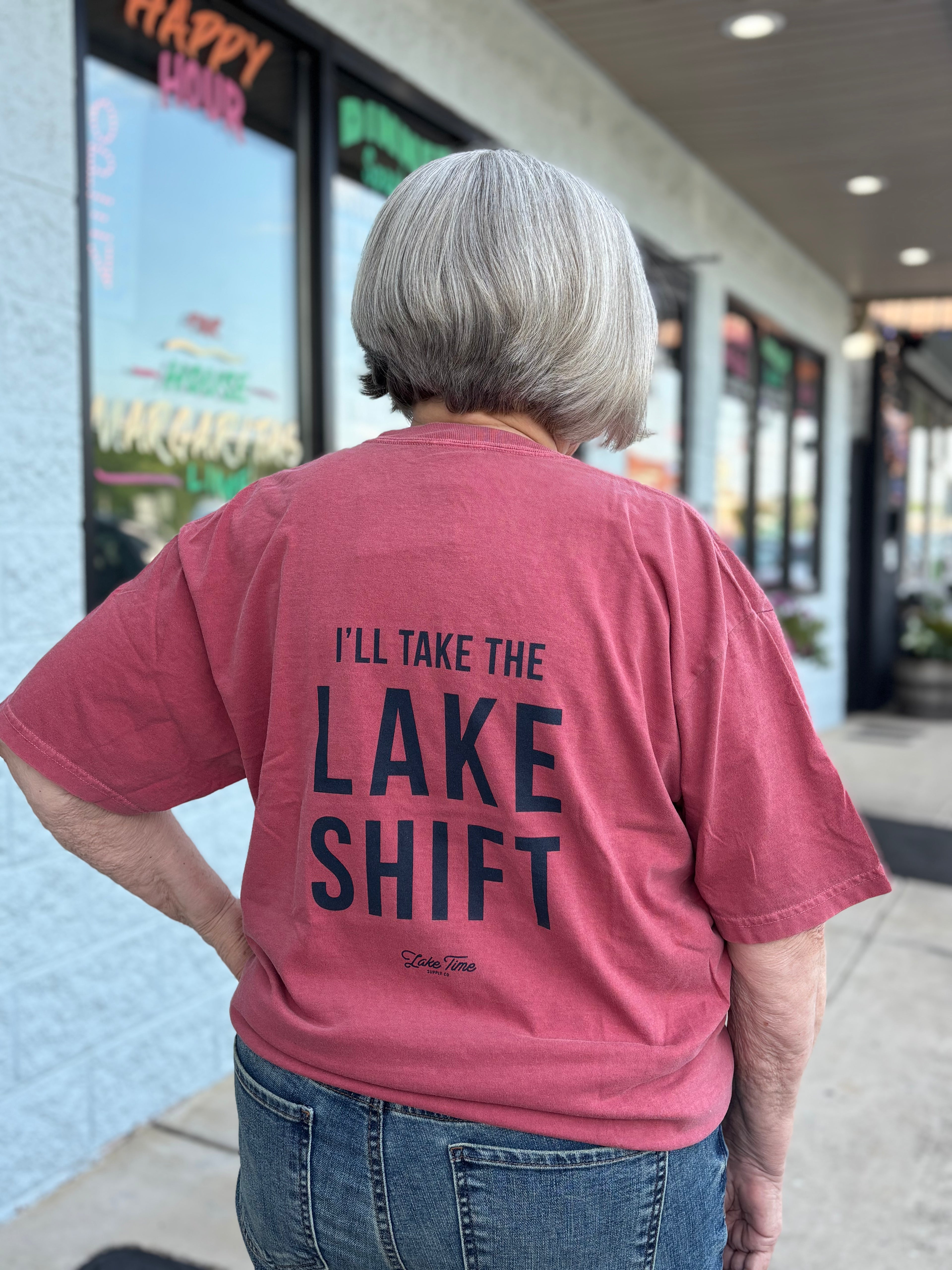 Crimson I'll take the Lake Shift T-Shirt