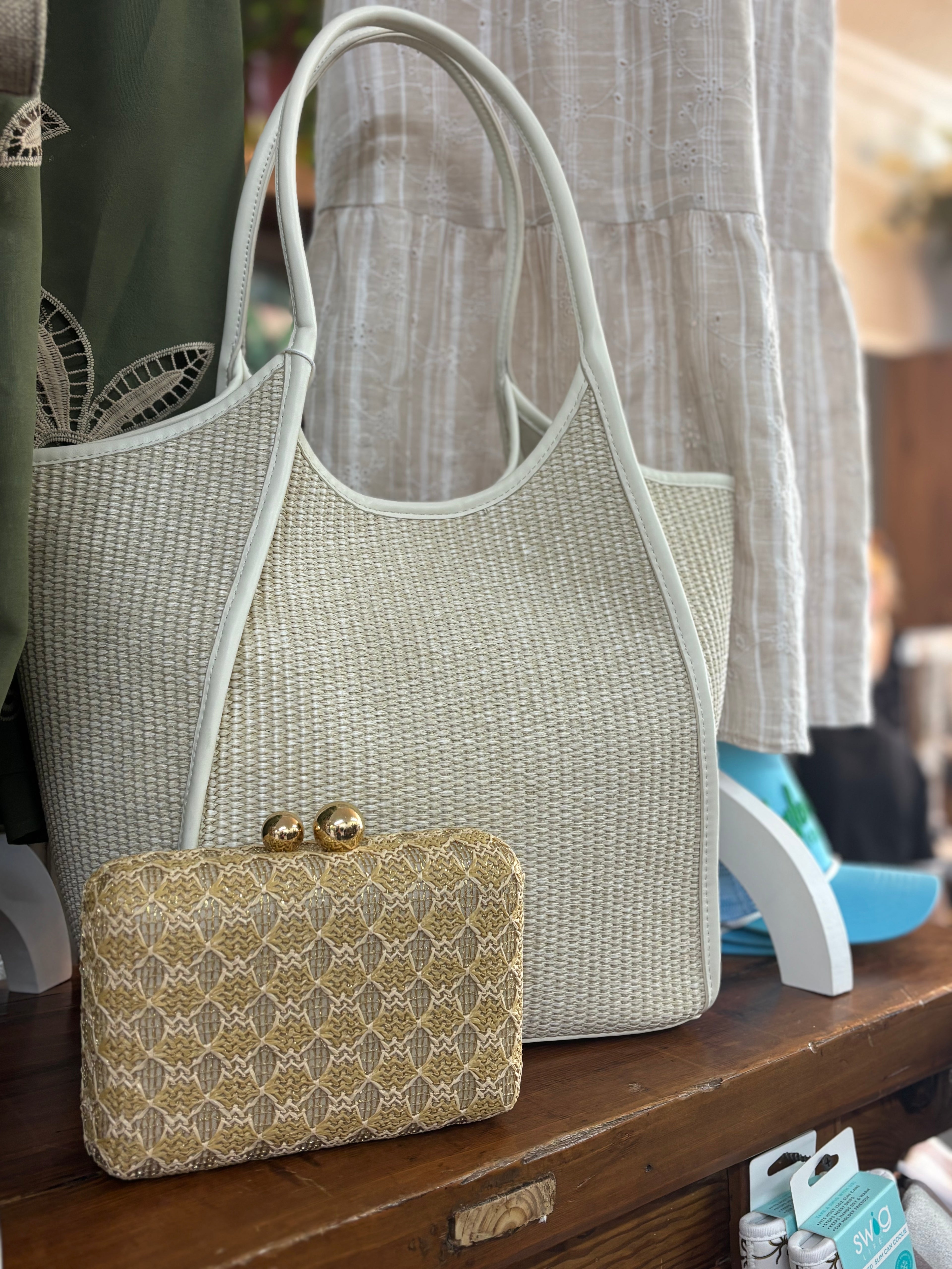 IVORY CLARA TOTE