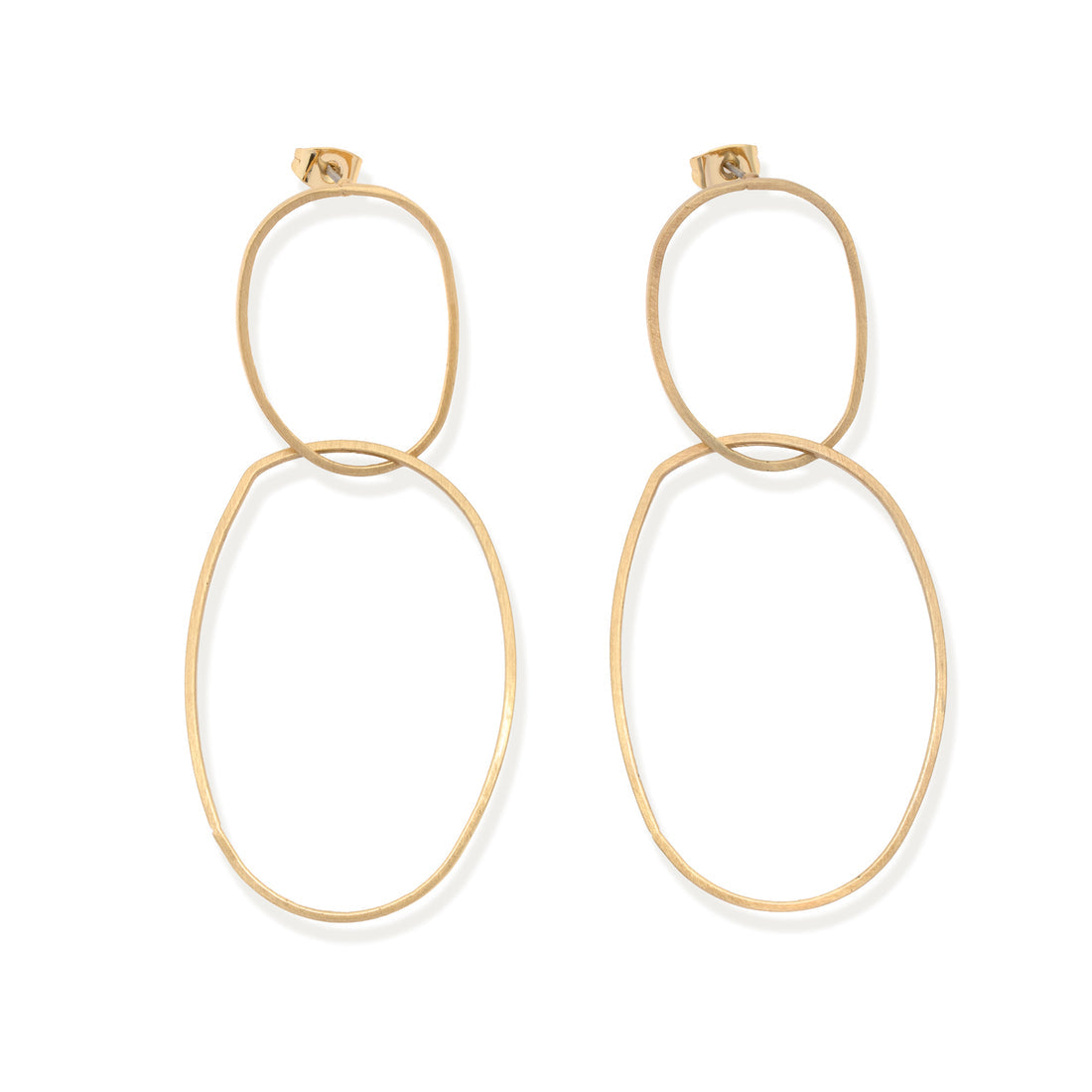 Harriet Gold Hoop Earrings