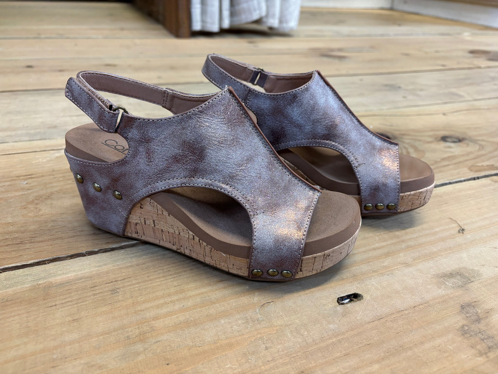 CORKYS WASHED BRONZE METALLIC CARLEY