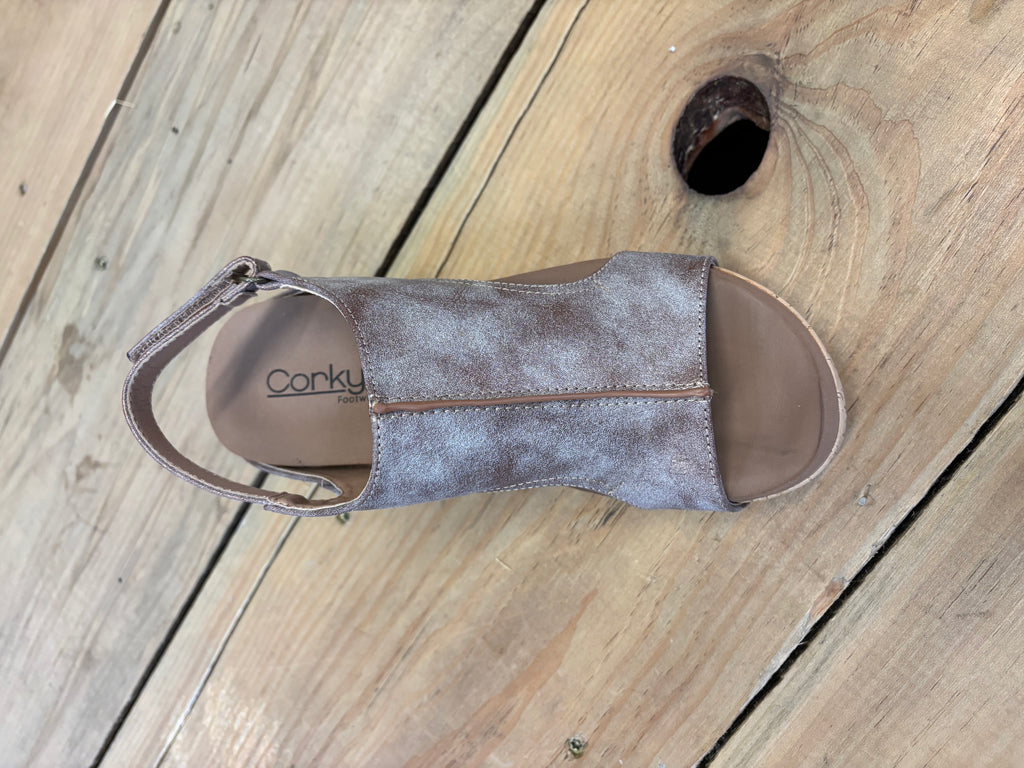 CORKYS WASHED BRONZE METALLIC CARLEY