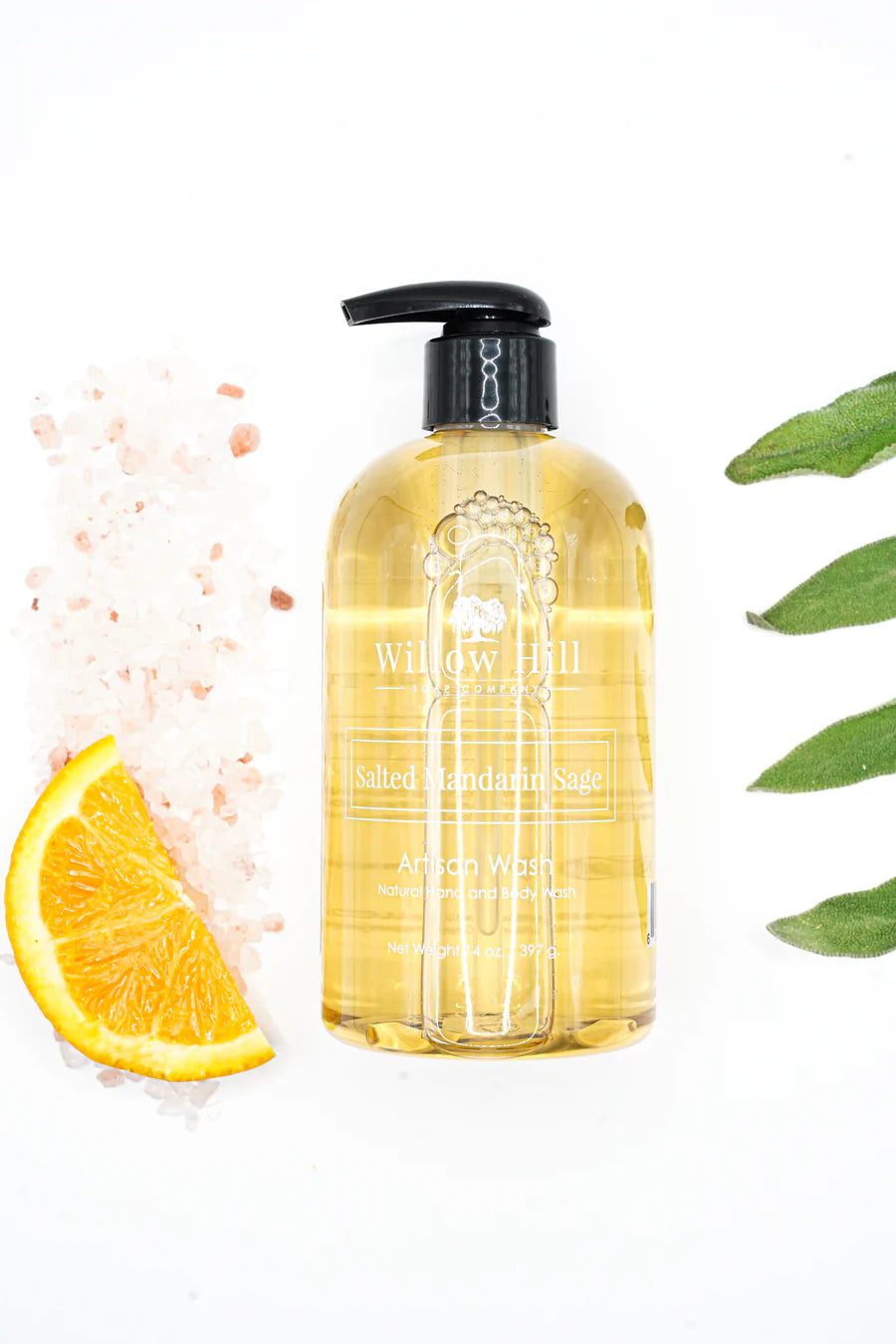 SALTED MANDARIN ARTISAN BODY WASH