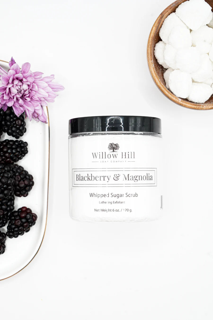 BLACKBERRY & MAGNOLIA WHIPPED SUGAR SCRUB 10OZ