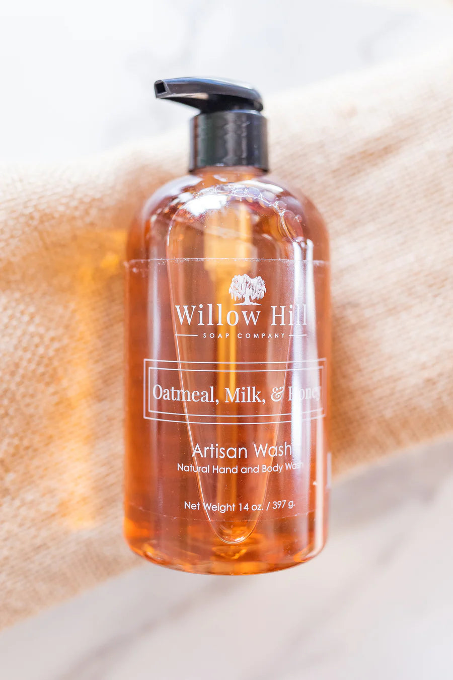 OATMEAL MILK AND HONEY ARTISAN BODY WASH