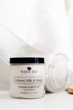 OATMEAL MILK AND HONEY  WHIPPED SUGAR SCRUB 10OZ