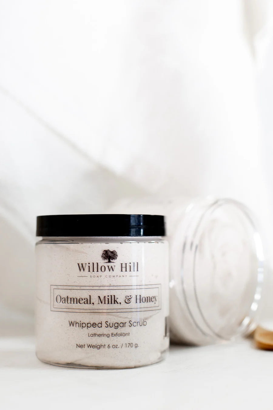 OATMEAL MILK AND HONEY  WHIPPED SUGAR SCRUB 10OZ