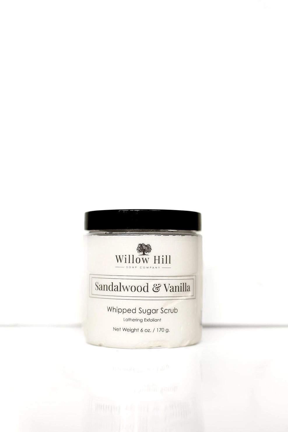 SANDALWOOD & VANILLA WHIPPED SUGAR SCRUB 10OZ