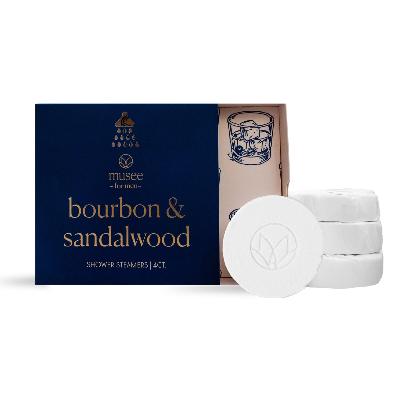 BOURBON & SANDALWOOD SHOWER STEAMERS