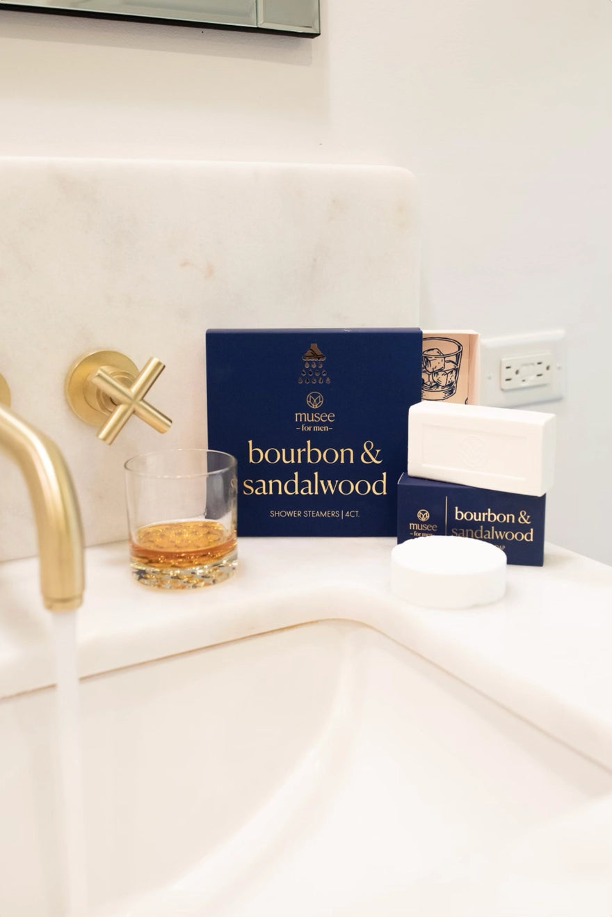 BOURBON & SANDALWOOD SHOWER STEAMERS