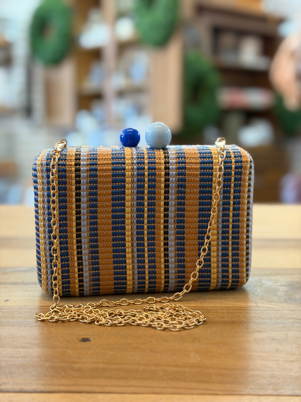 BLUE AUGUST MINAUDIERE