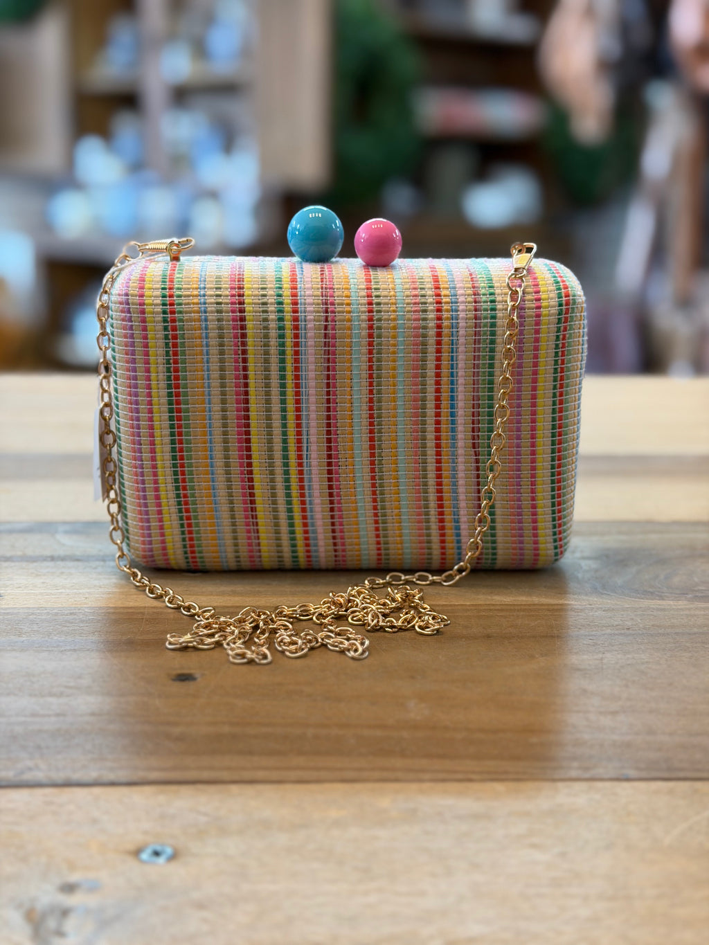 PINK MULTI AUGUST MINAUDIERE