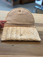 NATURAL SIMONETTA CLUTCH