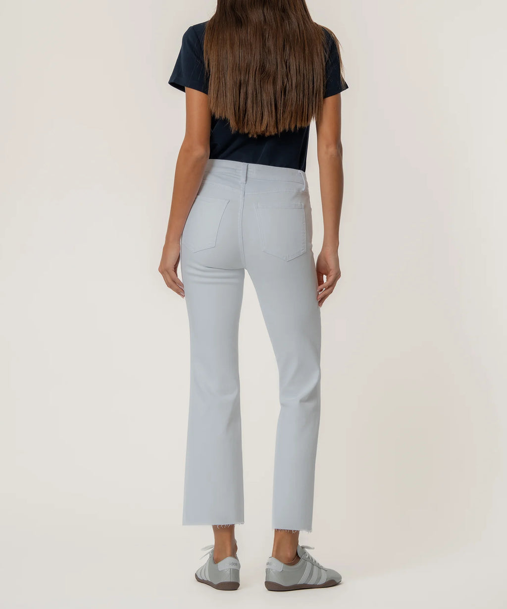 OPTIC WHITE KELSEY HR ANKLE FLARE