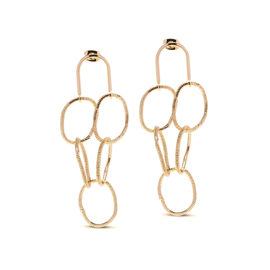 MACLAIN GEOMETRIC CHANDELIER EARRING