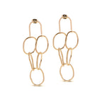 MACLAIN GEOMETRIC CHANDELIER EARRING
