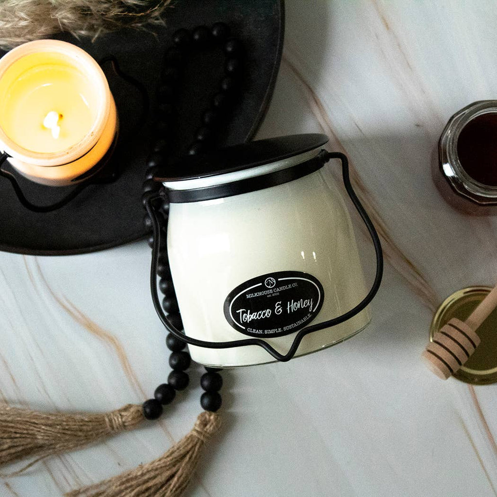 TOBACCO & HONEY 16OZ BUTTER JAR