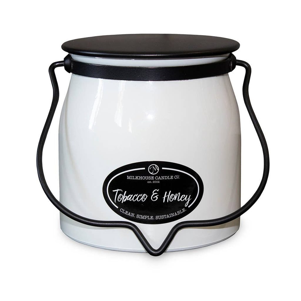 TOBACCO & HONEY 16OZ BUTTER JAR