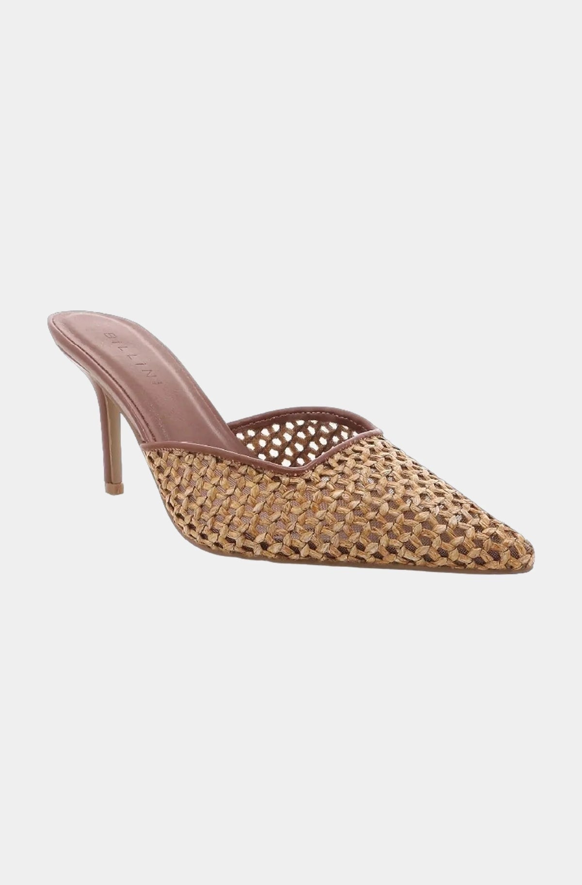 Dark Tan-Natural Raffia Kiko