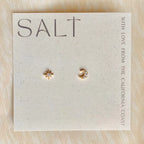 STAR & MOON STUDS/ GOLD