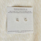 STAR & MOON STUDS/ GOLD