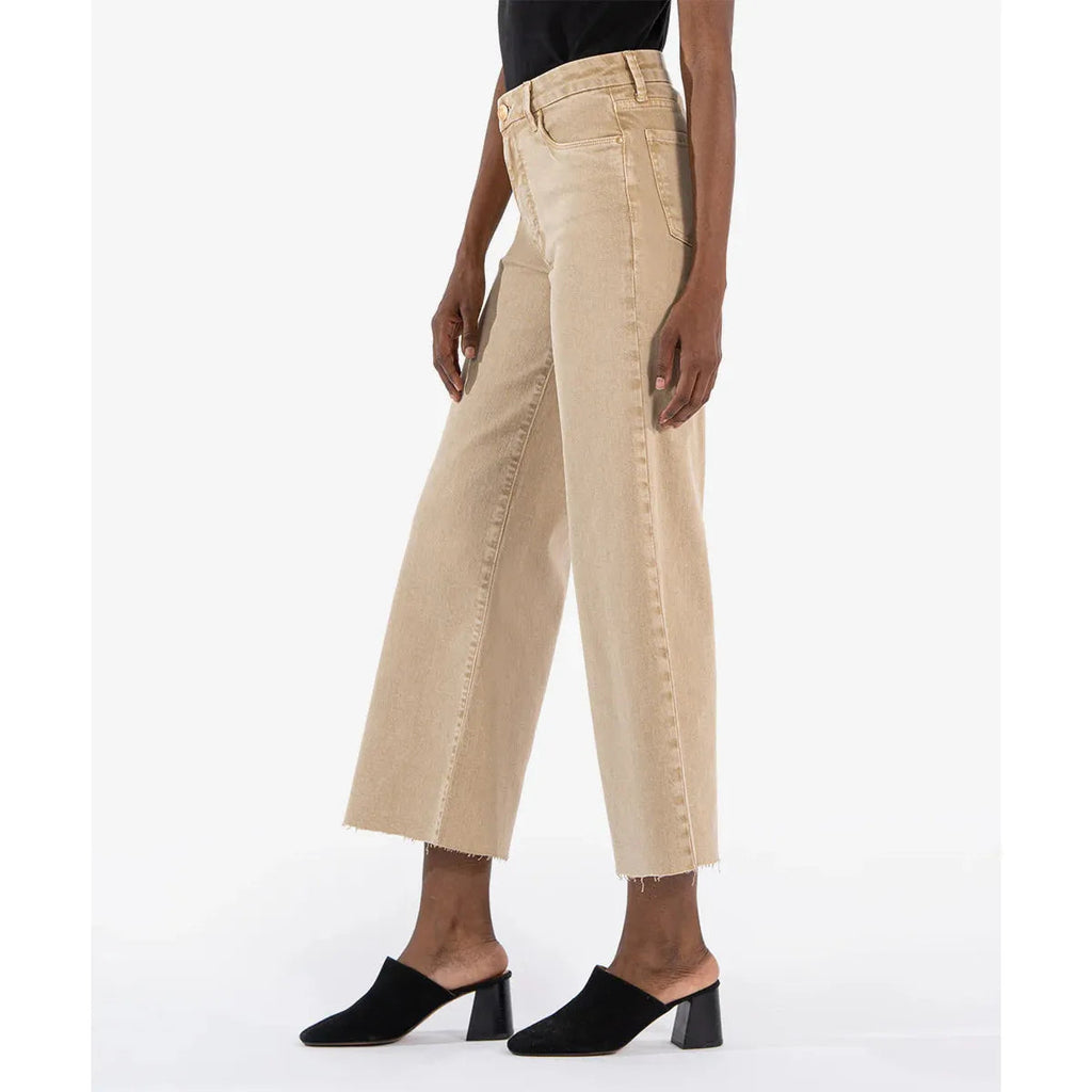 KUT HIGH RISE MEG WIDE LEG BUSCUIT